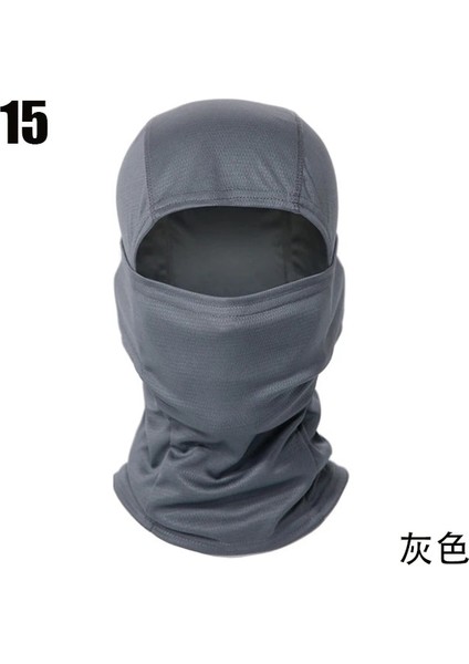 No.15 Tarzı Tactical Camouflage Balaclava Full Face Mask Wargame Cp Military Hat Hunting Bicycle Cycling Army Multicam Bandana Neck Gaiter (Yurt Dışından)