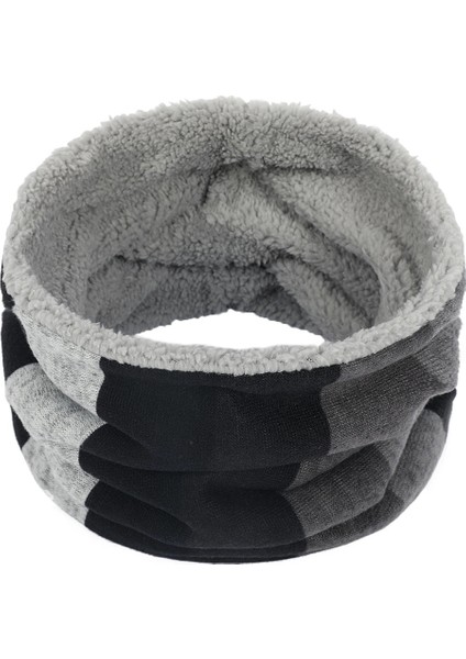 F8 Stili Kadın Erkek Baskılı Eşarp Unisex Halk-Özel Şerit Boyun Isıtıcı Polar Örme Eşarp Yüz Maskesi Şal Kukuletası Açık Yürüyüş Atkılar (Yurt Dışından)