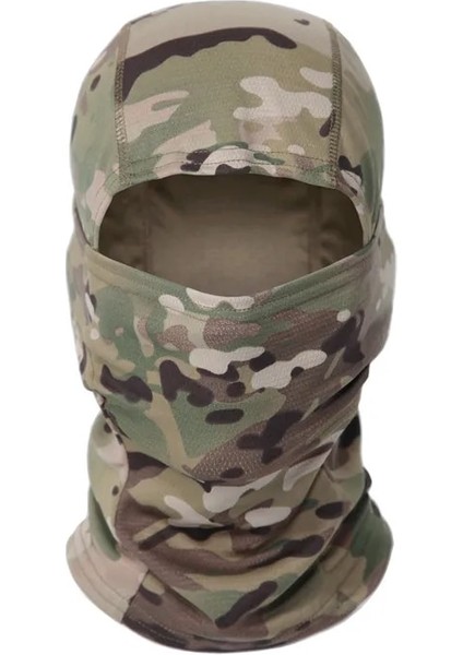 Scorpion Land Stili Taktik Kamuflaj Balaclava Tam Yüz Maskesi Cs Wargame Ordu Avcılık Bisiklet Sporları Kask Astar Kap Askeri Multicam Arf (Yurt Dışından)