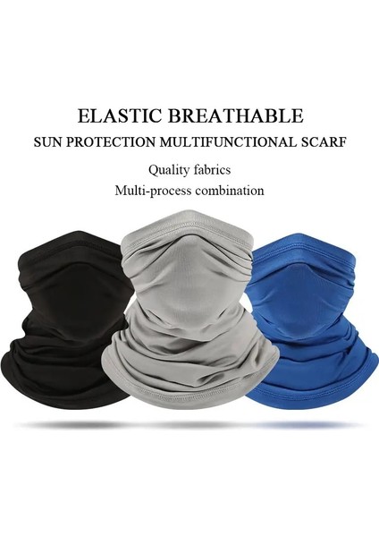 No.5 Tarzı Outdoor Cycling Hiking Camping Hunting Running Neck Tube Scarf Bandana Bike Motorcycle Face Mask Bandana Magic Scarf Women Men (Yurt Dışından) modelleri