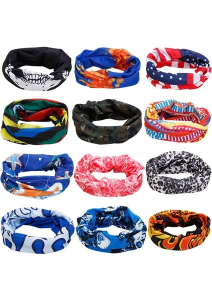 No.14 Tarzı Bisiklet Açık Dikişsiz Balaclava Sihirli Yürüyüş Eşarp Erkek Kadın Güneş Koruma Bandana Boyun Çorapları Bisiklet Sürme Kamp Eşarp (Yurt Dışından) indirimleri