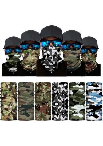 No.16 Tarzı Eşarp Bandana Kafatası Dikişsiz Balaclava Erkek Kadın Yüz Maskesi Taktik Spor Kapak Balıkçılık Yürüyüş Bisiklet Avcılık Için Yüz Kalkanı (Yurt Dışından) fiyatları