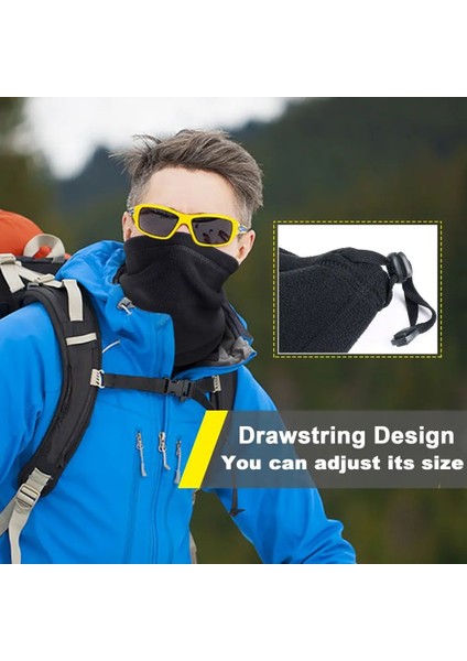 Ordu Yeşili Tarzı Winter Neck Warmer Gaiter Thermal Bandana Face Cover Half Fleece Mask Hiking Cycling Running Sport Ski Tube Scarf Women Men Kids (Yurt Dışından) fırsatları