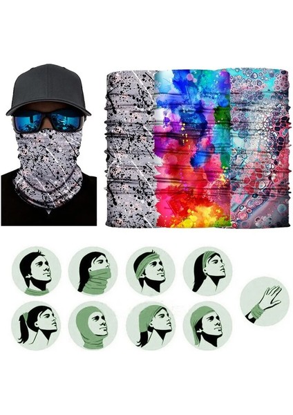 UP054959A Style Boyunda Buff Düz Renk Bandana Buffs Outdoor Bisiklet Motosiklet Rüzgar Geçirmez Balaclava Kamuflaj Yüz Maskesi Eşarp Isıtıcı Kalkan## (Yurt Dışından) modelleri