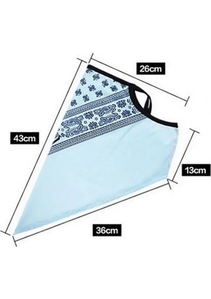 B16 Stili Unisex Kadın Erkek Nefes Üçgen Bandana Yarım Yüz Eşarp Boyun Kapak Erkek Kadın Eşarp 2021 (Yurt Dışından) modelleri