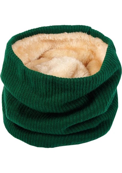 Yeşil Stil Boyun Isıtıcı Açık Kış Kalın Kadife Kalınlaşmak Sıcak Polar Bisiklet Atkılar Erkekler Bufanda Kayak Tırmanma Boyun Eşarp Kalın Kadife (Yurt Dışından)