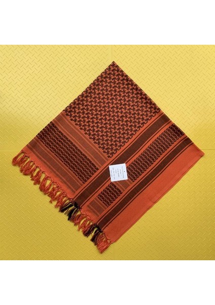 Kırmızı Stil Taktik Keffiyeh Shemagh Arap Eşarp Hafif Şal Boyun Örtüsü Askeri Avcılık Çöl Açık Rüzgar Geçirmez Pamuk Şal Eşarp (Yurt Dışından)