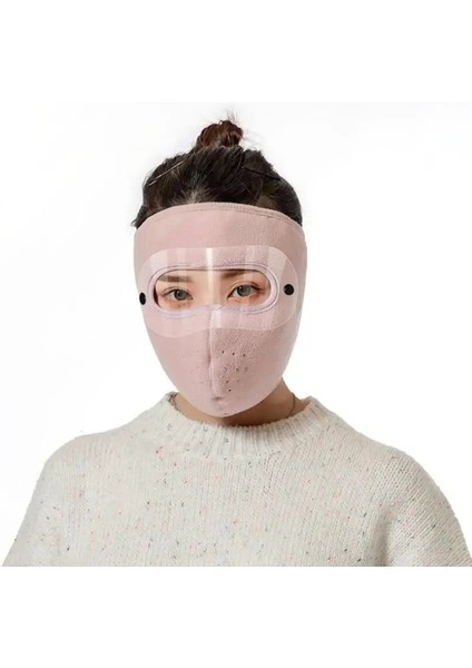 No.6 Tarzı 1pc Full Face Mask Antifog Removable Eye Protection Screen Windproof Winter Keep Warm Motorcycle Mask Cycling Face Mask Hot (Yurt Dışından)