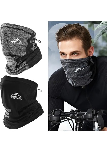 D Stili Yaz Güneş Koruyucu Uv Koruması Buz Ipek Yüz Koruyucu Boyun Tüpü Doğa Sporları Bisiklete Binme Rüzgar Geçirmez Toz Geçirmez Nefes Alabilir Bandana (Yurt Dışından) fırsatları