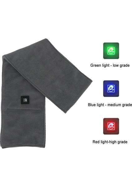 USB Stili ile Siyah 3 Dişli Sıcaklık Elektrikli Eşarp Boyun Isıtma Pedi Omuz Açık Kayak Yürüyüşü Için Hızlı Isı Isıtma Battaniyesi (Yurt Dışından) indirimleri