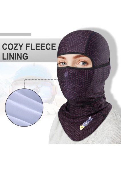 No.1 Tarzı Kış Yüz Maskesi Polar Bandana Spor Kayak Eşarp Isıtıcı Boyun Körüğü Örtüsü Bisiklet Yürüyüş Bisiklete Binme Avcılık Snowboard Erkek Kadın (Yurt Dışından)