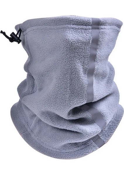 Açık Gri1 Stil Erkekler Kadınlar Kış Bandana Yürüyüş Yüz Kapağı Snowboard Kayak Boyun Isıtıcı Körüğü Bisiklet Bisiklet Tüp Eşarp Spor Yarım Maske (Yurt Dışından)