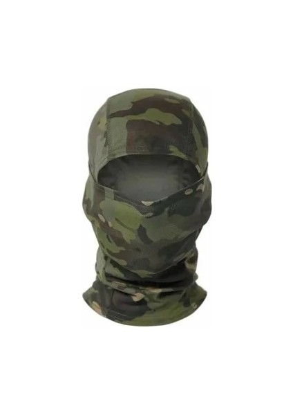 Cp Yeşil Stili Tek Boyut Taktik Kamuflaj Balaclava Tam Yüz Maskesi Cs Wargame Ordu Avcılık Bisiklet Sporları Kask Astar Kap Askeri Multicam Arf (Yurt Dışından)