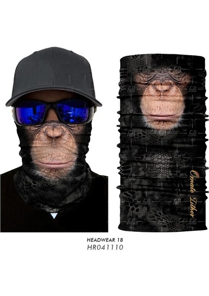HR041110 Stili Kafatası Dikişsiz Bandana Eşarp Braga Cuello Punisher Yüz Maskesi Açık Havada Askeri Ordu Balaclava Bufanda Hombre Bisiklet Kadın Erkek (Yurt Dışından)