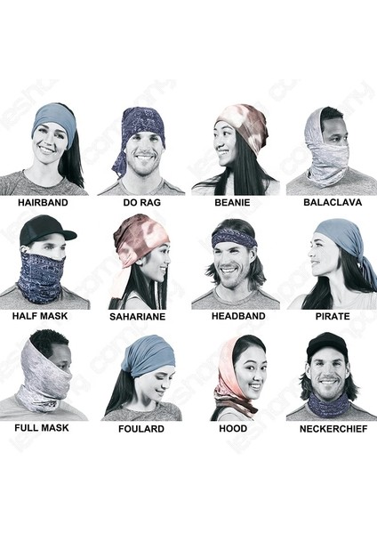 HR041110 Stili Kafatası Dikişsiz Bandana Eşarp Braga Cuello Punisher Yüz Maskesi Açık Havada Askeri Ordu Balaclava Bufanda Hombre Bisiklet Kadın Erkek (Yurt Dışından) fiyatları