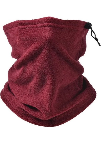Kumral Tarzı Polar Eşarp Kış Yüz Maskesi Rüzgar Geçirmez Bandana Yünler Boyun Isıtıcı Bisiklet Buff Balıkçılık Eşarp Koşu Avcılık Ski Maskesi (Yurt Dışından)