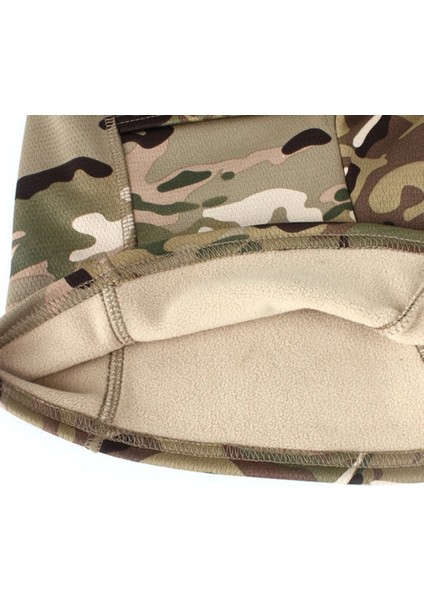 C06 Camo Stili Tek Boyut Mysterypark Taktik Kamuflaj Balaclava Kış Kalın Polar Tam Yüz Maskesi Avcılık Bisiklet Kayak Kask Liner Bandana Eşarp (Yurt Dışından)