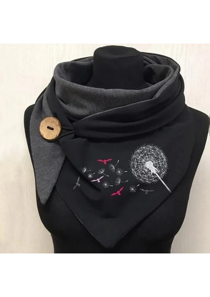 E954825B Stili Tek Boyut 2021 Moda Kış Eşarp Kadınlar Için Baskı Düğmesi Yumuşak Wrap Rahat Sıcak Atkılar Şal Eşarp Fular Femme Boyun Bandana Erkekler (Yurt Dışından) modelleri
