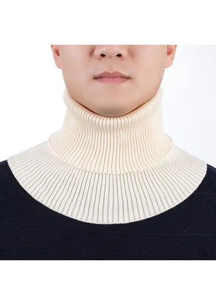 Gri Tarzı Unisex Örme Sahte Yaka Eşarp Kadın Elastik Yanlış Yaka Eşarp Erkekler Kış Sıcak Bisiklet Yürüyüş Rüzgar Geçirmez Balıkçı Yaka Atkılar (Yurt Dışından) modelleri