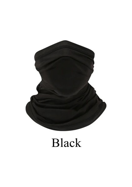 Siyah Stil Açık Güneş Koruma Eşarp Bisiklet Bandana Balaclava Kamp Avcılık Maskesi Motosiklet Aksesuarları Yüz Maskesi Snood Spor (Yurt Dışından)