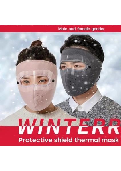No.4 Tarzı 1pc Full Face Mask Antifog Removable Eye Protection Screen Windproof Winter Keep Warm Motorcycle Mask Cycling Face Mask Hot (Yurt Dışından) modelleri