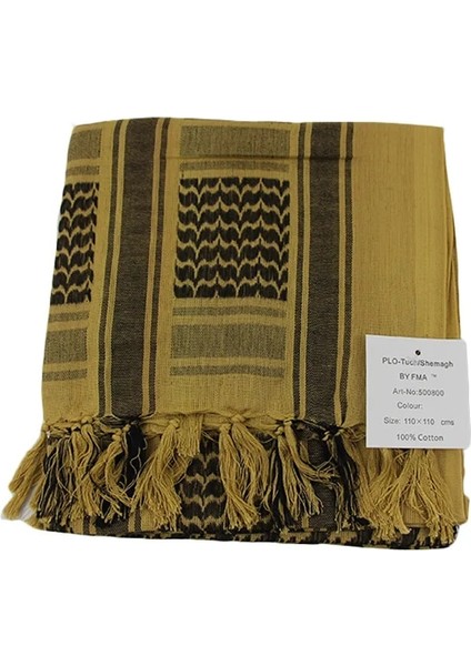 Ten Rengi Açık Yürüyüş Kalınlaşmış Pamuklu Eşarp Askeri Arap Taktik Çöl Eşarp Ordu Shemagh Eşarp Erkekler Kadınlar Için Püskül ile (Yurt Dışından)