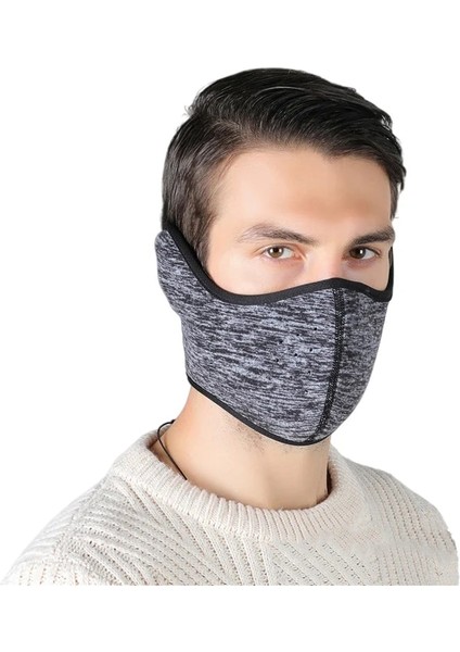 Gri-2 Tarzı Yeni Kış Sıcak Yüz Maskesi Rüzgar Geçirmez Polar Kulak Koruma Yüz Kapağı Boyun Isıtıcı Açık Bisiklet Kayak Yürüyüş Tırmanma Spor Eşarp (Yurt Dışından)
