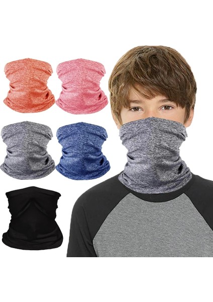 Pembe Tarzı Çocuklar Için 1 Adet Çocuklar Saf Renk Sihirli Eşarp Görünmez Cep Tasarımı Yarım Yüz Boyun Örtüsü Eşarp Toz Geçirmez Bandana Açık Bisiklet Aksesuarı (Yurt Dışından) fiyatları