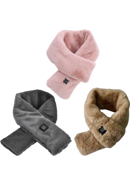 Pembe Bir Stil Kış Elektrikli Isıtmalı Eşarp 5V 3 Seviye Ayarlanabilir Sıcaklık Eşarp USB Şarjlı Isı Kontrolü Boyun Isıtıcı Bisiklet Kampı Için (Yurt Dışından) modelleri