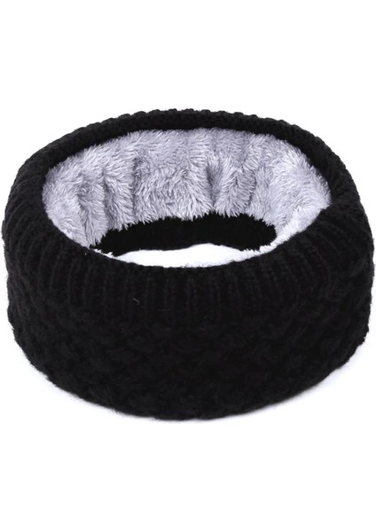 Kırmızı Stil 1 Adet Kış Sıcak Fırçalanmış Örgü Boyun Isıtıcı Daire Dışarı Çıkmak Wrap Kukuletası Döngü Snood Şal Açık Kayak Tırmanma Eşarp Erkekler Kadınlar Için (Yurt Dışından)
