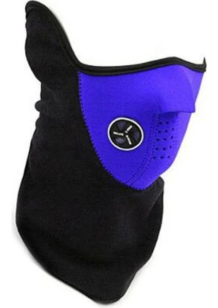 Mavi Stil Windproof Bike Bicycle Cycling Mask Ski Snowboard Outdoor Masks Dust Neoprene Neck Warm Half Face Mask Winter Sport Mask (Yurt Dışından)