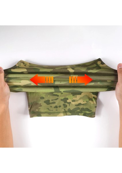 No.9 Tarzı Taktik Kış Boyun Isıtıcı Bandana Kamuflaj Tüp Eşarp Polar Yarım Yüz Maskesi Spor Termal Kayak Yürüyüş Bisiklete Binme Snowboard Erkekler (Yurt Dışından)