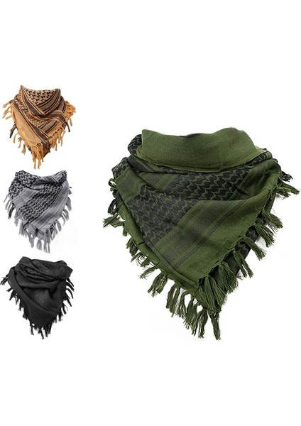 Bronzluk Stili Thick Muslim Shemagh Tactical Desert Arab Scarves Men Women Winter Windy Military Windproof Hiking Scarf (Yurt Dışından) fiyatları