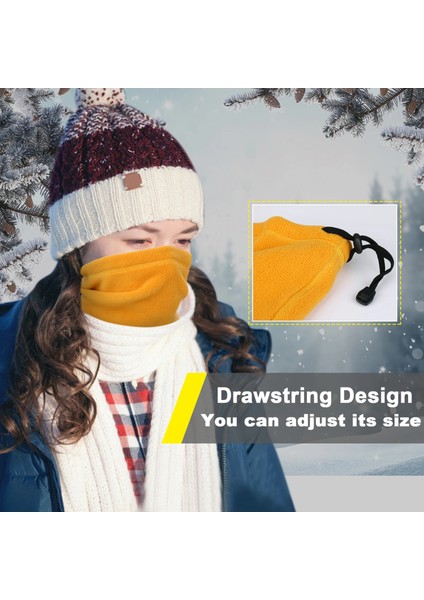 Mars Green Style Winter Sports Thermal Bandana Half Mask Face Cover Hiking Cycling Training Snowboard Ski Neck Warmer Gaiter Tube Scarf Women Men (Yurt Dışından) fırsatları