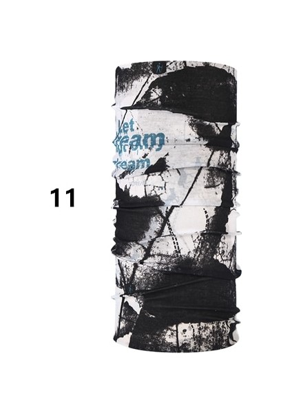No.11 Stili Bisiklet Açık Dikişsiz Balaclava Sihirli Yürüyüş Eşarp Erkek Kadın Güneş Koruma Bandana Boyun Çorapları Bisiklet Sürme Kamp Eşarp (Yurt Dışından)