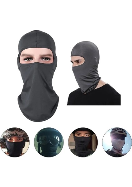 Açık Gri Stil Yüz Maskesi Erkek Yün Kadınlar Için Taktik Maskara Kayak Maskesi Cagoule Visage Tam Yüz Eşarp Maskesi Bisiklet Şapkası Kamp Bisiklete Binme (Yurt Dışından) indirimleri