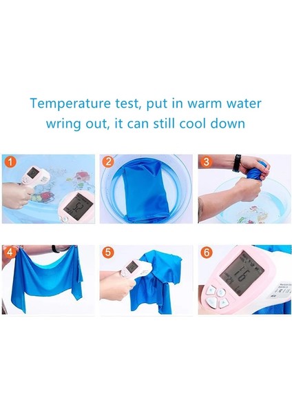 Mavi Stil Cold Sense Havlu Buz Havlu Cold Sense Spor Buz Havlu Soğutma Buz Havlu Spor Havlu Mikrofiber Havlu Soğutma Boyun Wrap (Yurt Dışından) fiyatları