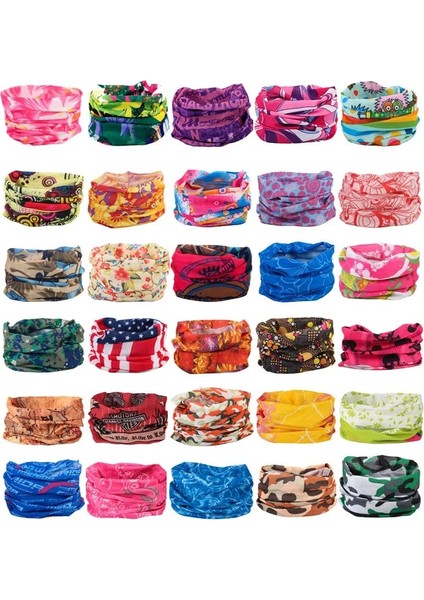 No.87 Stili Tek Boyut 2021 Yeni Tasarım Açık Spor Yürüyüş Atkılar Unisex Yürüyüş Sihirli Eşarp Dikişsiz Bandana Sürme Ter Emme Bisiklet Örtüsü (Yurt Dışından) fiyatları