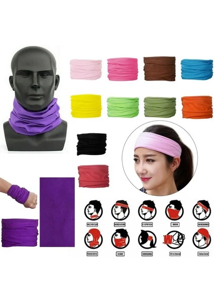 NO.44600 Tarzı Ycling Açık Eşarp Erkek Kadın Güneş Koruma Bandana Boyun Çorapları Sürme Kamp Eşarp Faaliyetleri Çok Fonksiyonlu Bandanalar (Yurt Dışından) fırsatları