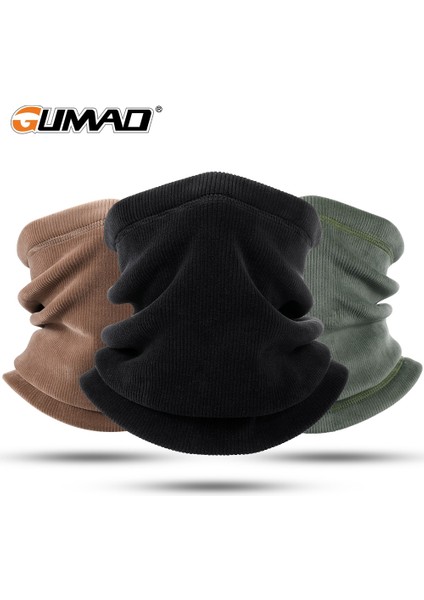 Açık Gri Tarzı Kış Polar Boyun Isıtıcı Körüğü Tüp Eşarp Paten Koşu Spor Yüz Maskesi Kapak Kayak Snowboard Yürüyüş Bisiklet Bandana Erkekler Kadınlar (Yurt Dışından)