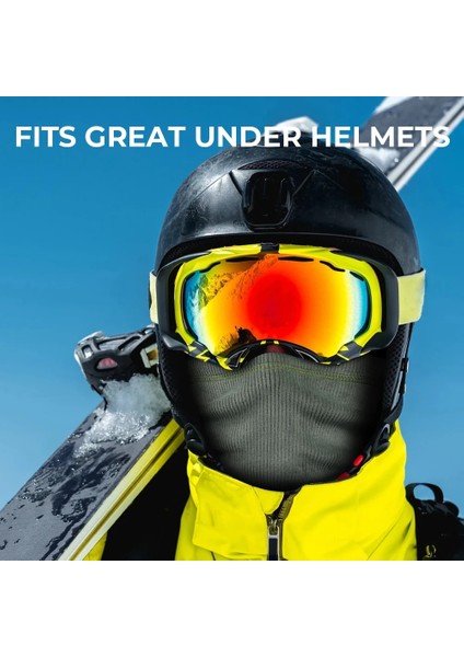 Açık Gri Tarzı Kış Polar Boyun Isıtıcı Körüğü Tüp Eşarp Paten Koşu Spor Yüz Maskesi Kapak Kayak Snowboard Yürüyüş Bisiklet Bandana Erkekler Kadınlar (Yurt Dışından)