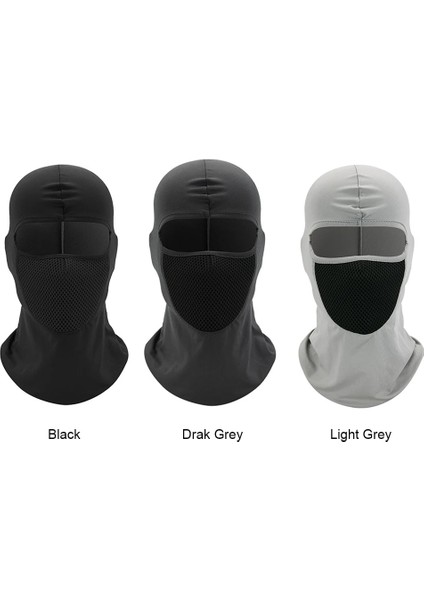 Gri Stil Lycra Cs Tam Kapak Yüz Maskesi Balaclava Şapka Açık Kayak Için Cs Balaclava Spor Kayak Snowboard Eşarp Bisiklet Şapka Erkek Kadın Yaz (Yurt Dışından) indirimleri