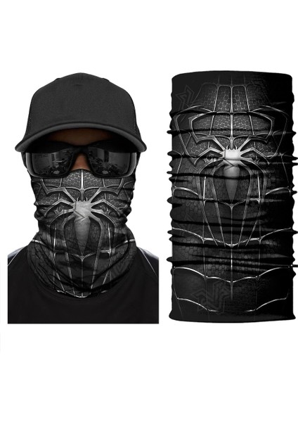 20WJ0191 Stili Siyah Örümcek Bisiklet Bandana Boyun Buffs Komin Na Twarz Eşarp Erkekler Braga Cuello Bandama Yüz Kalkanı Spor Kayak Maskesi Balaclava Kadınlar (Yurt Dışından) modelleri