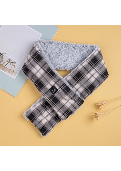 E Stili Kış Akıllı Elektrikli Polar Isıtma Eşarp Boyun Isıtıcı Yıkanabilir 3-Gear Ayarlanabilir Anti-Soğuk Yumuşak Termal Isıtmalı Boyun Wrap Şal (Yurt Dışından)