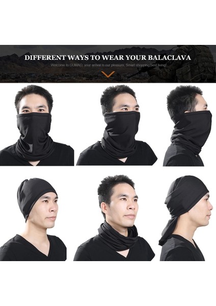 Aa-Z-01 Stili Siyah Maske Bandana Isıtıcı Boyun Körüğü Termal Polar Yarım Yüz Kapak Tüp Eşarp Bisiklet Kayak Snowboard Yürüyüş Kış Erkek Kadın (Yurt Dışından) indirimleri