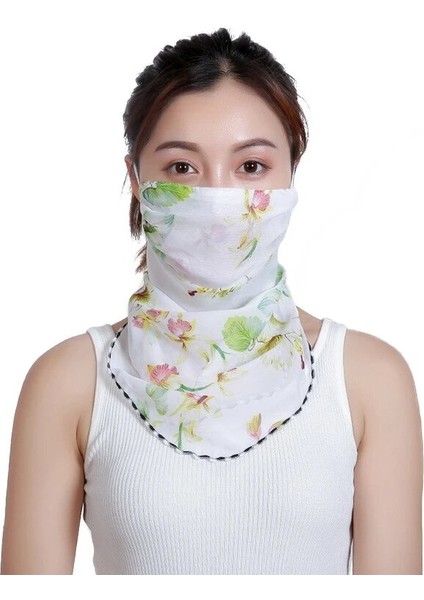 No.13 Tarzı Dış Mekan Bandana Yüz Baskısı Dikişsiz Kulak Bakterileri Toz Geçirmez Spor Eşarp Boyun Tüpü Yüz Toz Sürme Bisiklete Binme (Yurt Dışından)