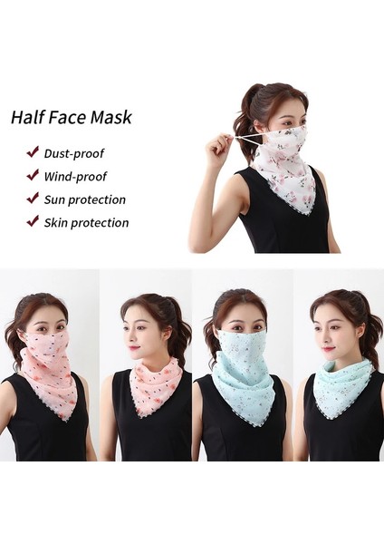 No.13 Tarzı Dış Mekan Bandana Yüz Baskısı Dikişsiz Kulak Bakterileri Toz Geçirmez Spor Eşarp Boyun Tüpü Yüz Toz Sürme Bisiklete Binme (Yurt Dışından) indirimleri