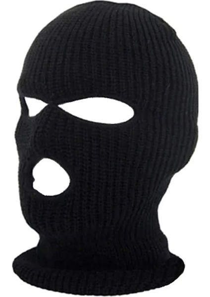 1 Adet Tarzı Kış Sıcak Tam Yüz Kapağı Motosiklet Kayak Maskesi Şapka 3 Delik Balaclava Ordu Taktik Cs Rüzgar Geçirmez Örgü Kasketleri Şapka Yürüyüş Atkılar (Yurt Dışından)