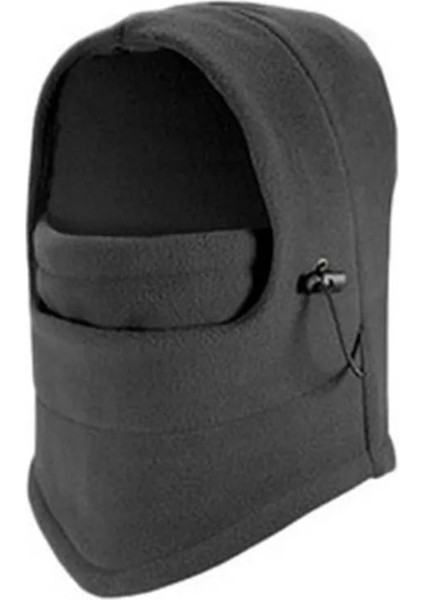 Mavi Stil Su Geçirmez Termal Polar Yün Şapka Kapşonlu Boyun Isıtıcı Yürüyüş Atkılar Yeni Moda Sıcak Kap Kış Erkek Kadın Şapka (Yurt Dışından)