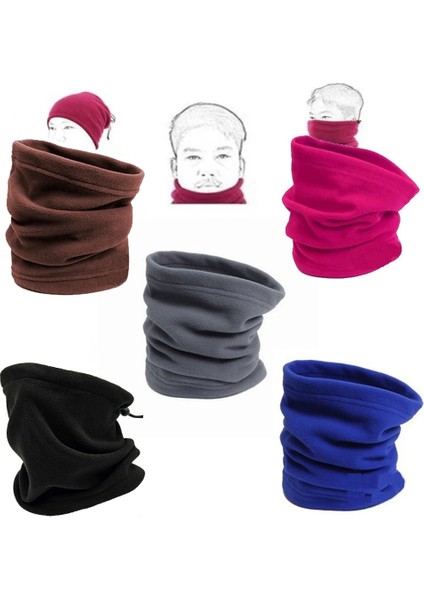 Kahverengi Tarzı Polar Polar Boyun Sıcak Balıkçılık Paten Koşu Spor Eşarp Açık Bisiklet Spor Sıcak Yüz Maskesi Boyun Eşarp Kamp Yürüyüş Eşarp (Yurt Dışından) fırsatları